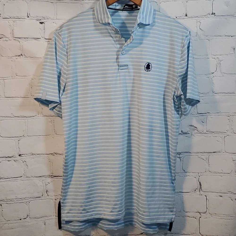 RLX Ralph Lauren Shirt Men's Polo Golf Stretch Wicking Outdoor Activewear Small